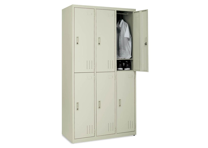 Steel Furniture|Steel Locker|Office Furniture|6-doors Steel Locker|更衣柜|衣柜 CG-HX-06