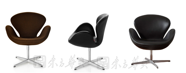 现代经典休闲椅|布面休闲椅|办公家具|布面天鹅椅